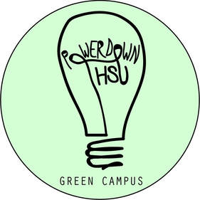 Green Campus Power Down HSU logo